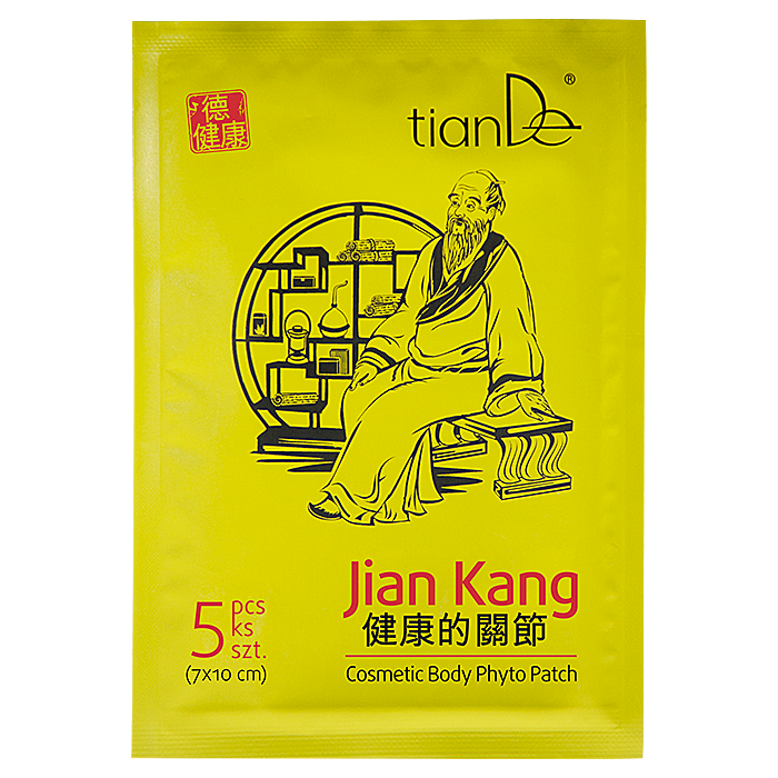 TianDe Jian Kang Cosmetic Body Phyto Patch 5 ks