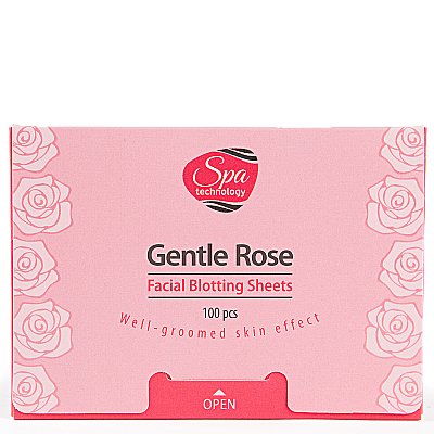 Gentle Rose Facial Blotting Sheets 100 pcs