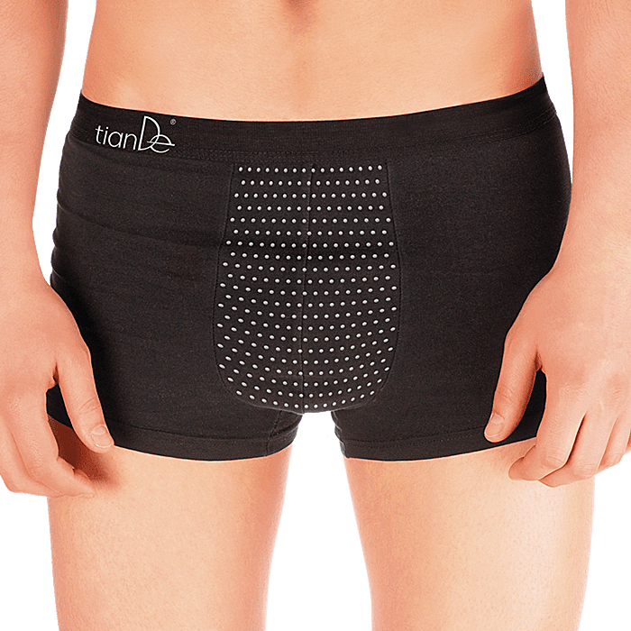 Mens underwear with Tourmaline Spot Coating 50 = L