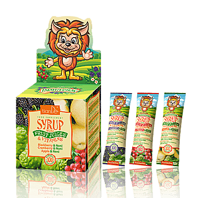 Syrup with fruit juices and vitamins 21 pcs x 10 g