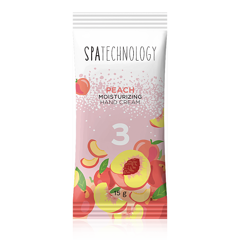 Peach moisturizing hand cream,  15g