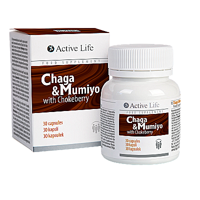 Chaga with a mummy