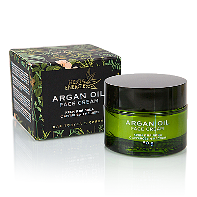 Skin cream with argan oil Herbal Energies, 50g