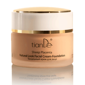 Sheep Placenta Natural Look Foundation Cream 50 g