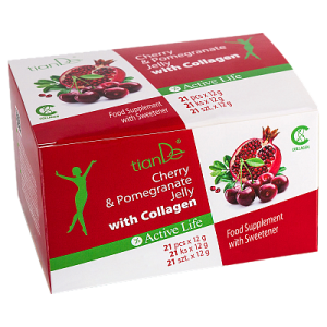 Cherry&Pomegranate Jelly with Collagen 21 pcs of 12 g