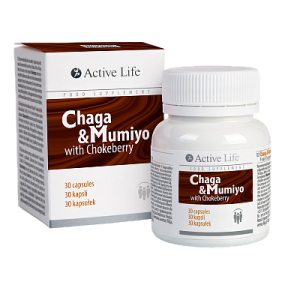 Chaga with a mummy