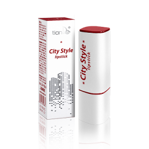 City Style lipstick with a subtle shine